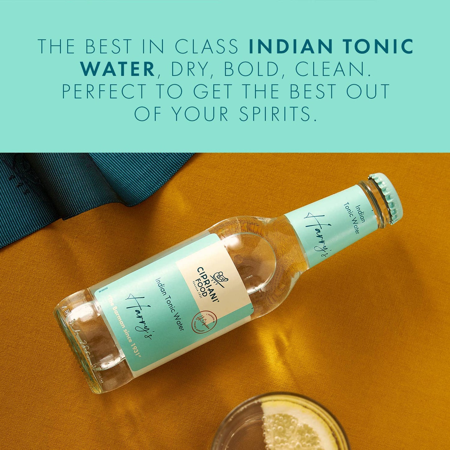 Indian Tonic Water - Cipriani Food Tonic Water - 200ml