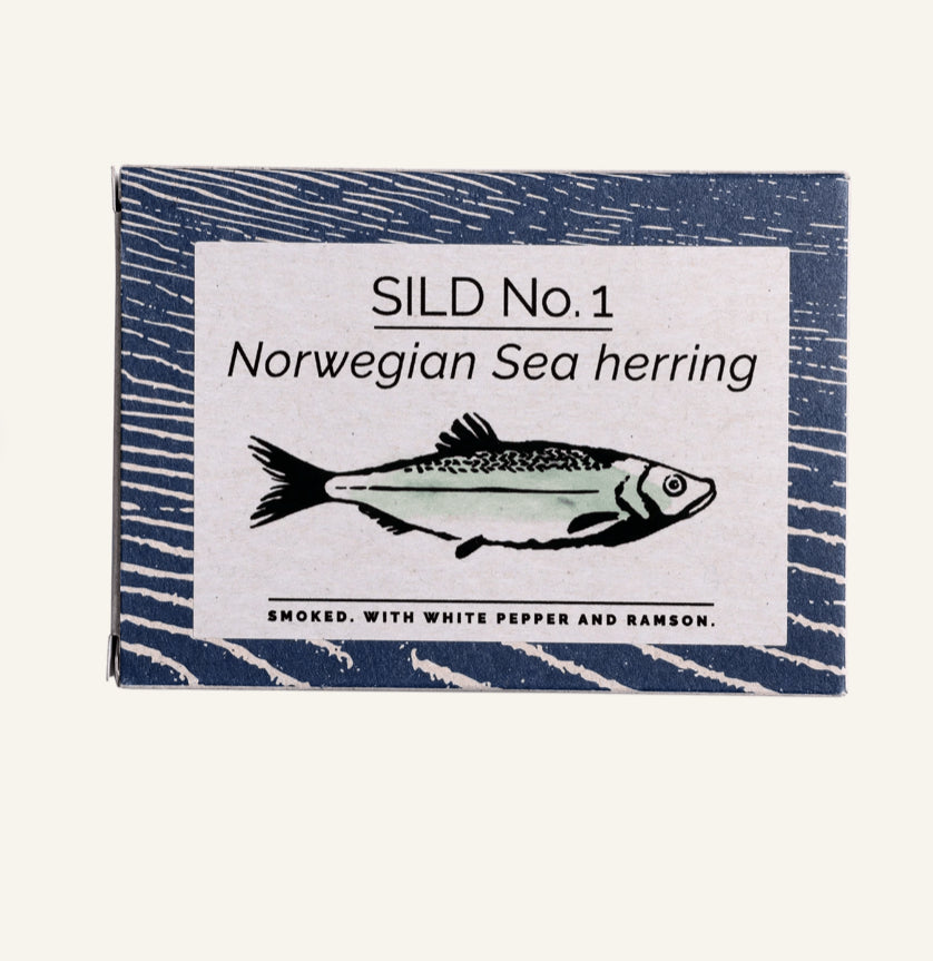 Förpackning med sill nummer ett från Fangst