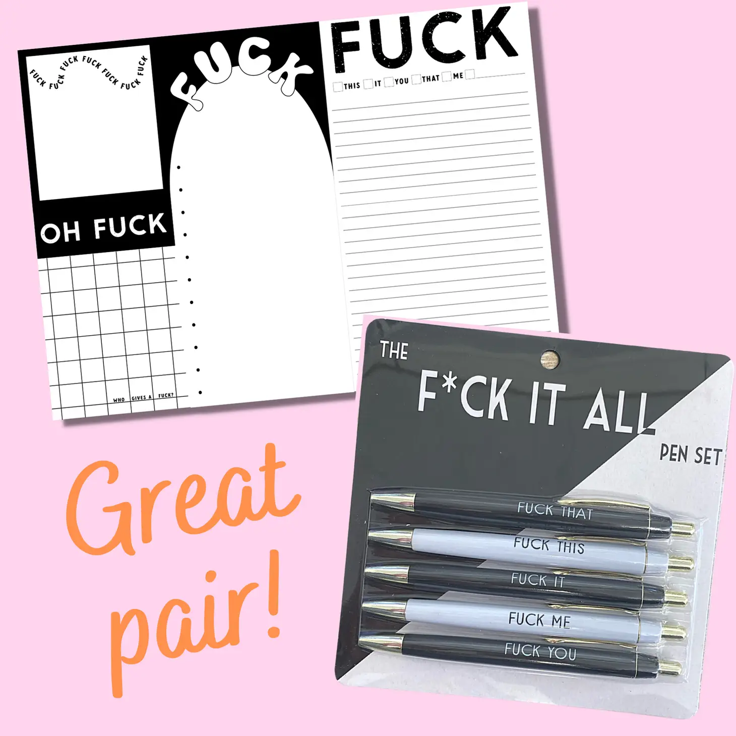 Notepad Block F*CK IT