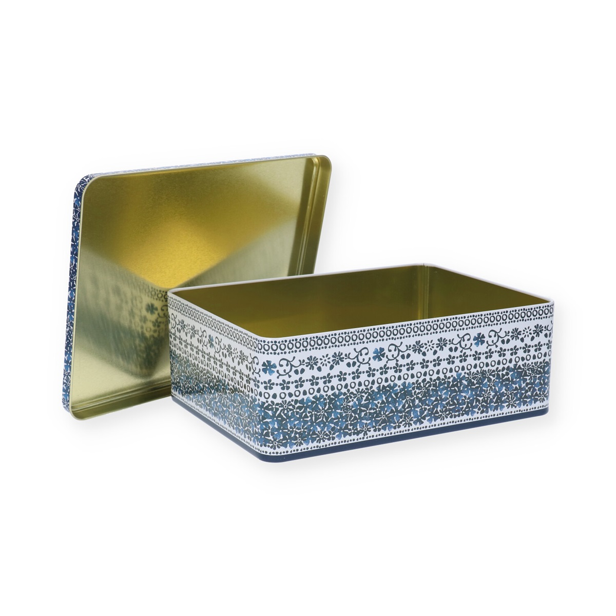 Rectangular Tin Box River