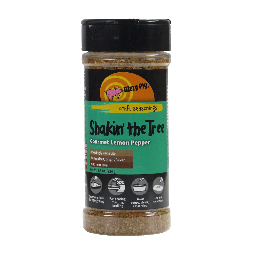 Shakin’ the Tree Lemon Pepper Rub - Dizzy Pig
