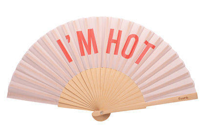 Solfjäder "I'm Hot"
