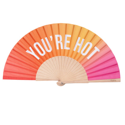 Solfjäder "You Are Hot"