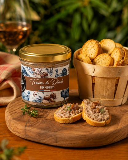 Turkey Terrine with Chestnuts