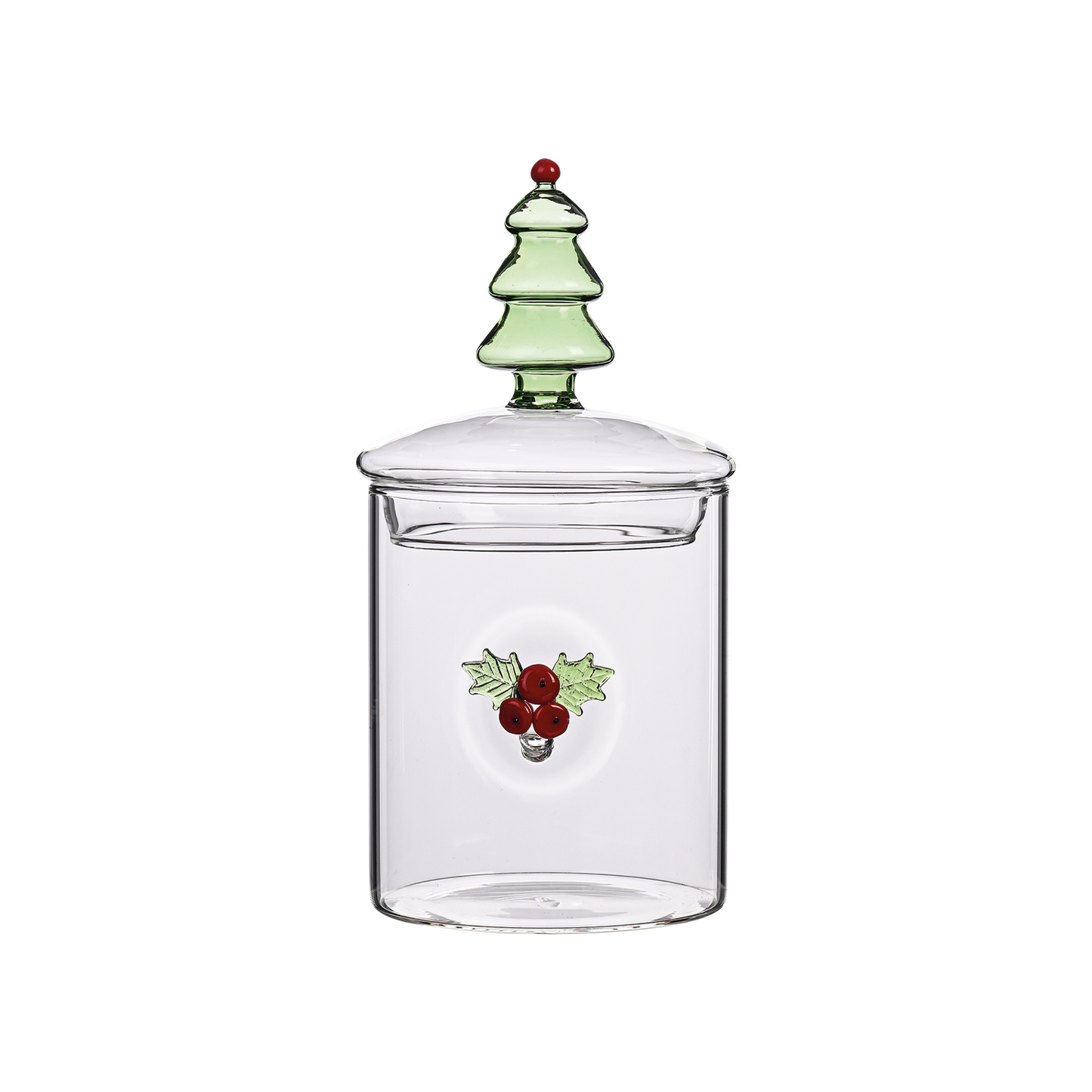 3D holly box D10 H20.5cm
