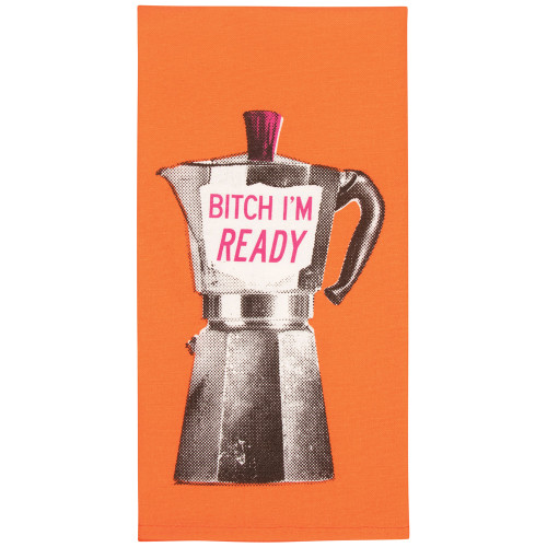 Kökshandduk- Bitch I'm ready