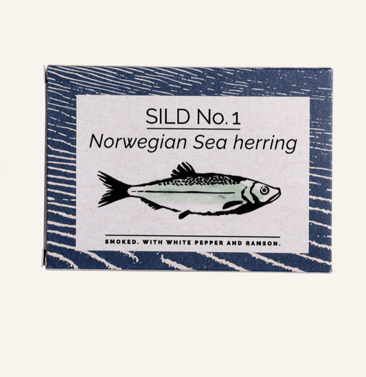 Förpackning med sill nummer ett från Fangst 