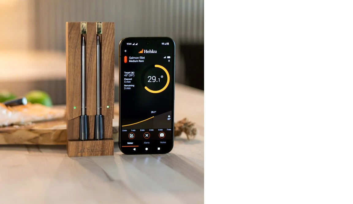 Hehku Duo- Trådlös Bluetooth stektermometer
