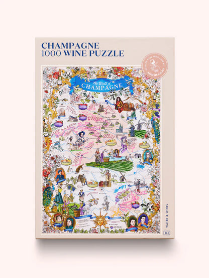 Champagne pussel 1000 bitar