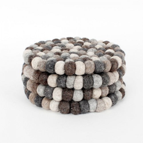 Underlägg gråtoner. 20cm