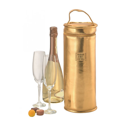 Champagne kylväska guld