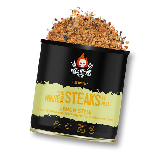 The Winner Steaks it all, Lemon Style – Rock'n'Rubs