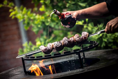 Grillspett V-format 60cm. Forged