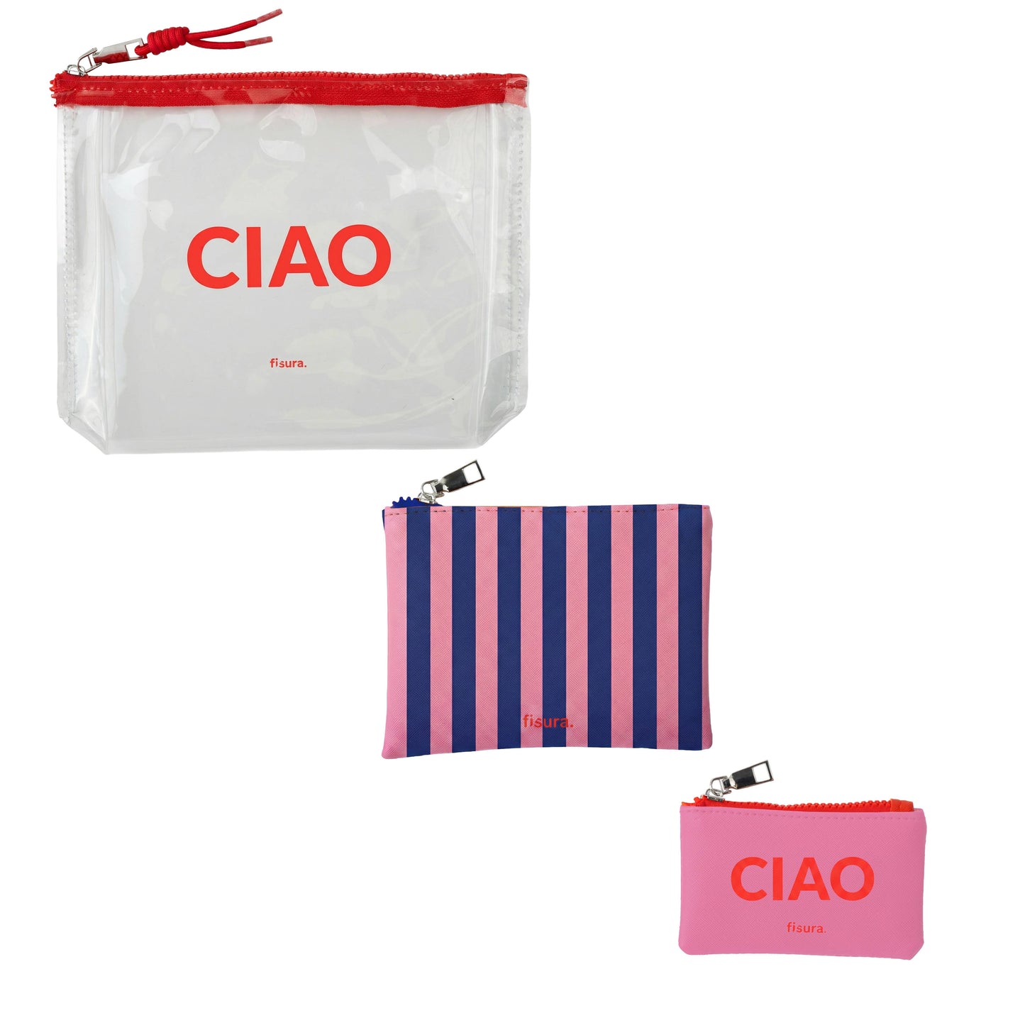 Triple toiletry bag "ciao"