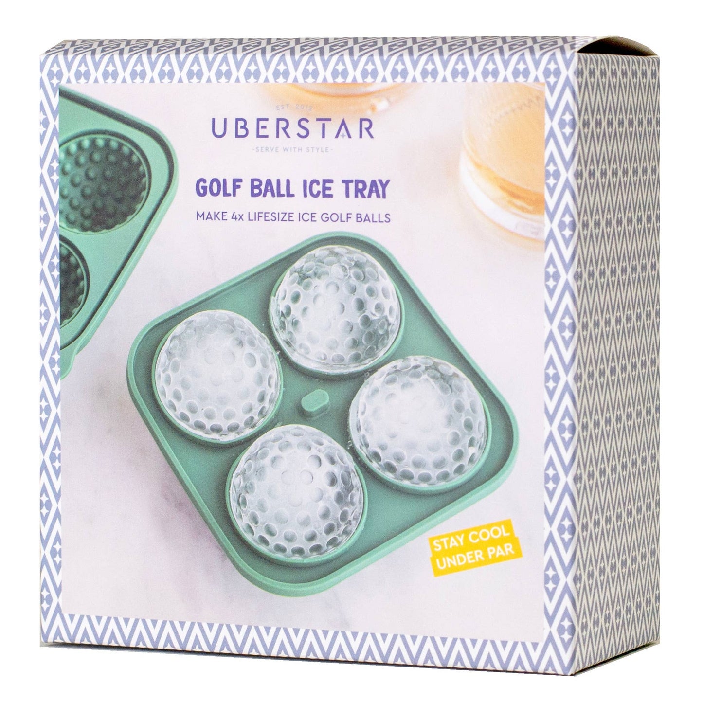 Silicone Sports Golf Ball Ice Cube Tray
