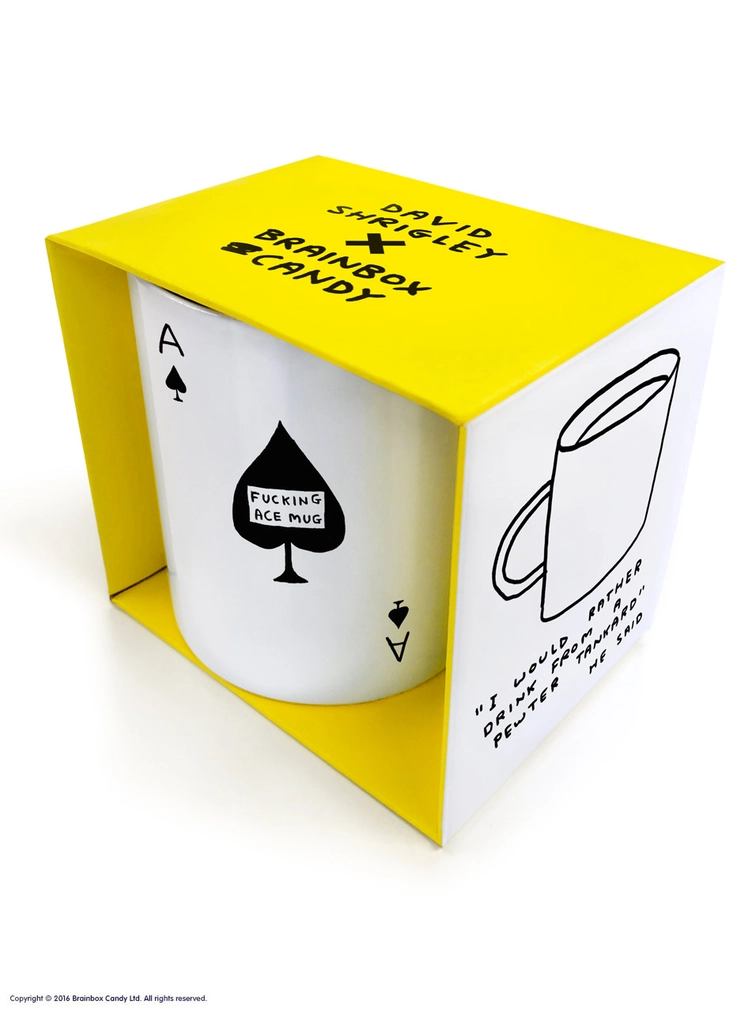Fucking Ace mugg- David Shrigley