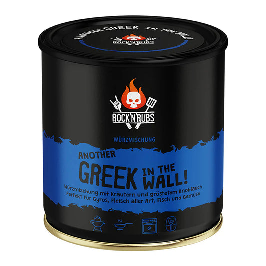 Another Greek on the wall -Rock n Rubs