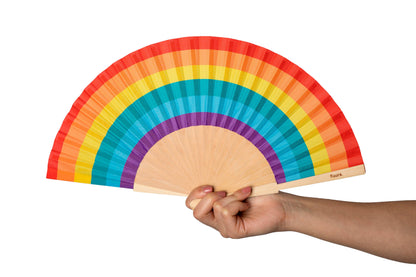 Solfjäder “Rainbow”