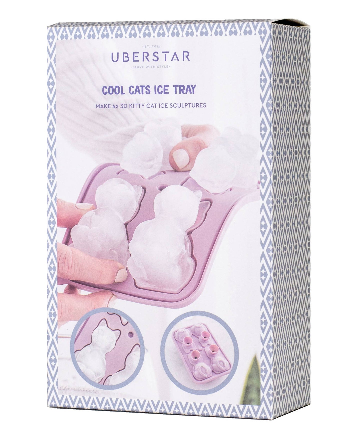 Silicone Cool Cat 3D Ice Cube Tray