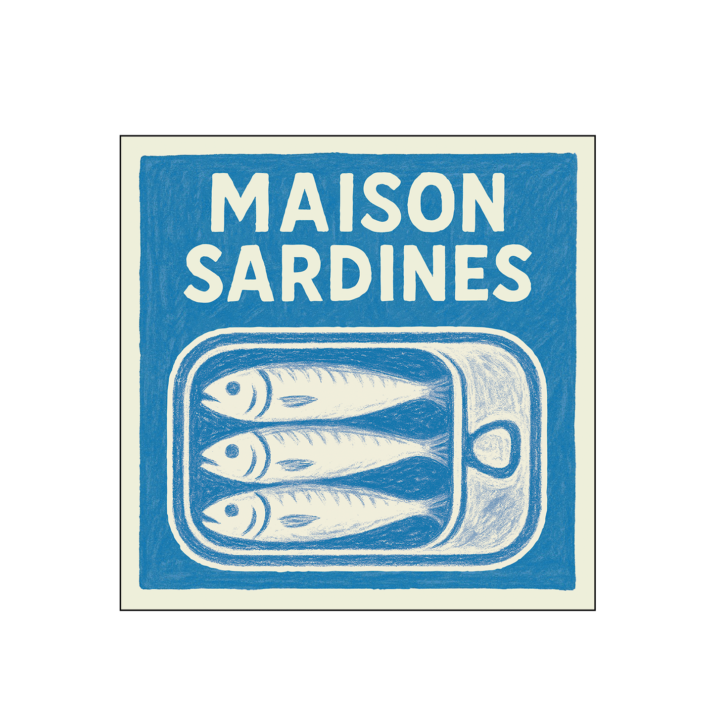 Servetter "Maison Sardines"