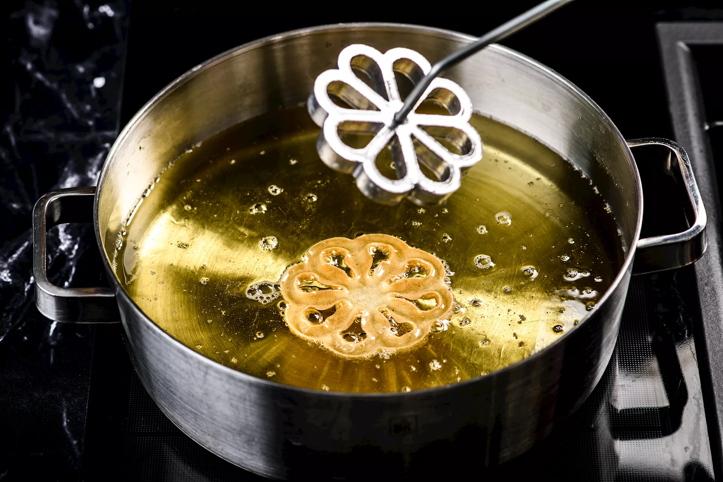 Plate It! Buñelos 2 rosetter "Under the sea"