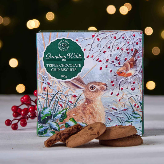 Grandma Wilds Kakor med triple chocolate chip,  Hare