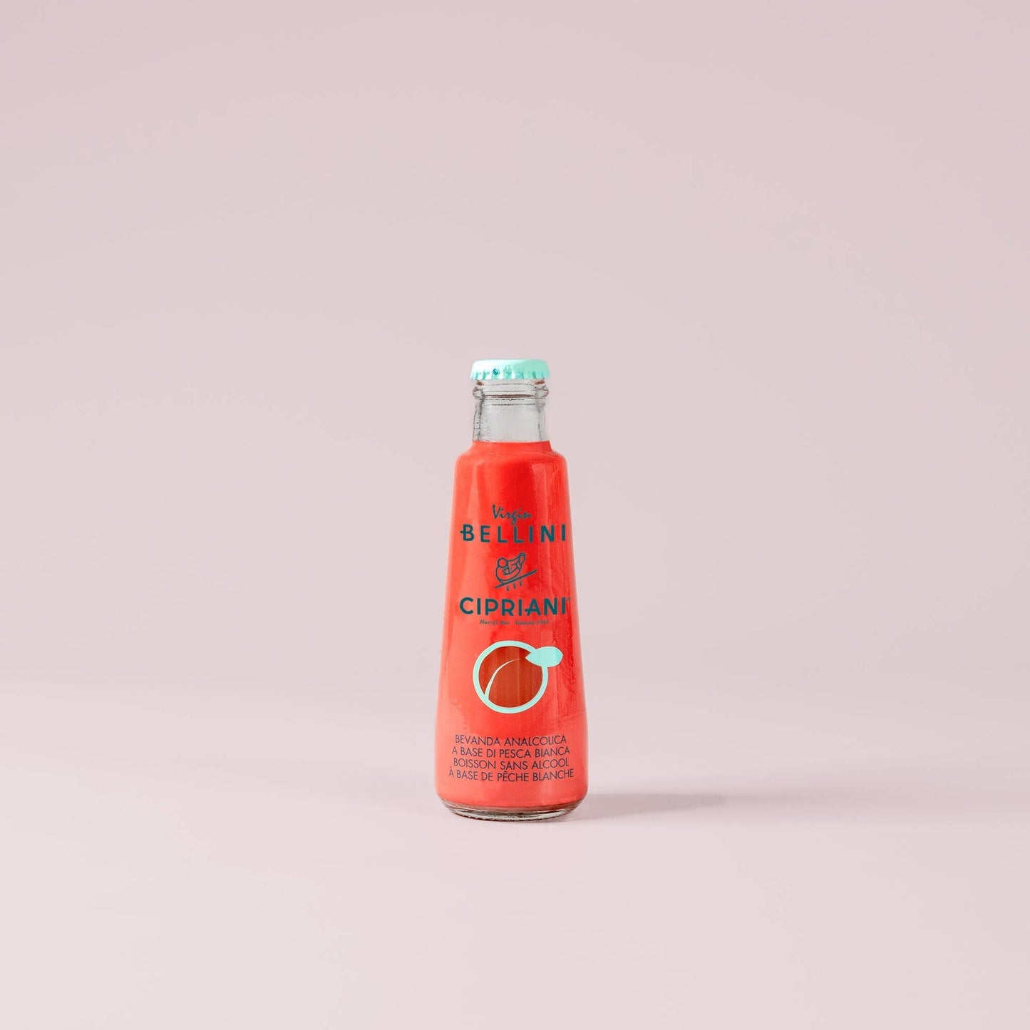 Virgin Bellini Cipriani - Non-alcoholic peach cocktail: English/Spanish