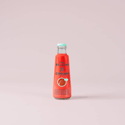 Virgin Bellini Cipriani - Non-alcoholic peach cocktail: English/Spanish