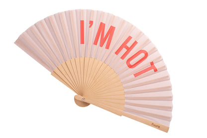 Solfjäder "I'm Hot"
