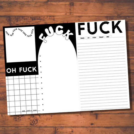 Notepad Block F*CK IT