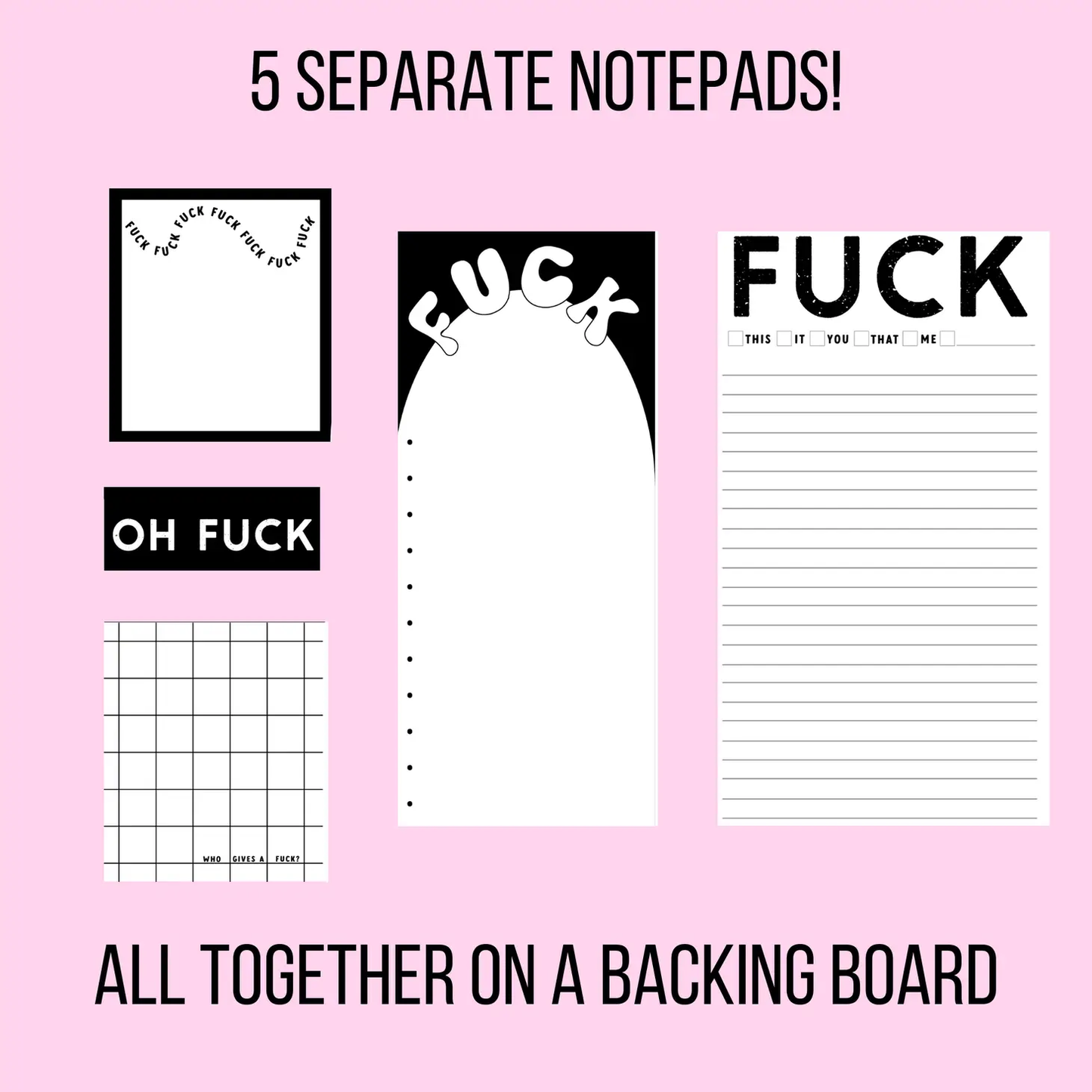Notepad Block F*CK IT