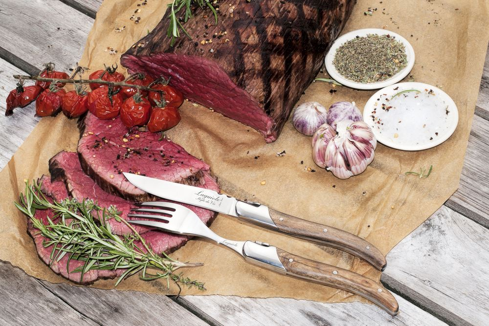 Steakgafflar från Laguiole set med 6st.