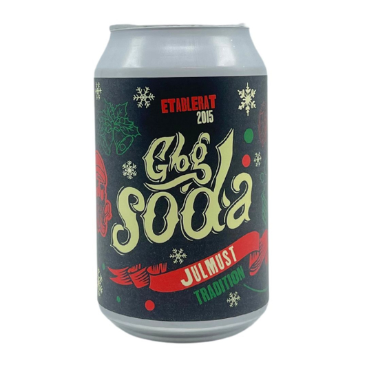 Burk med gbg soda julmust