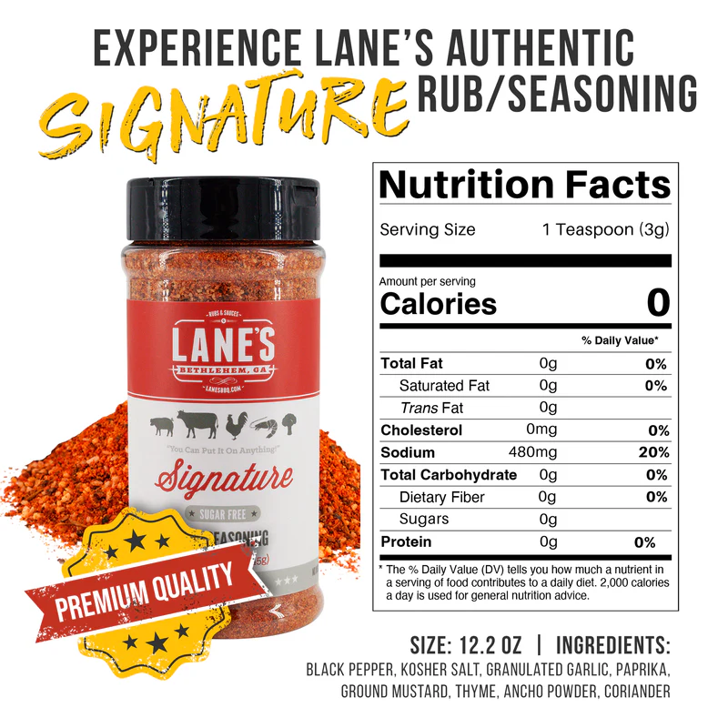 Signature. Lane's BBQ
