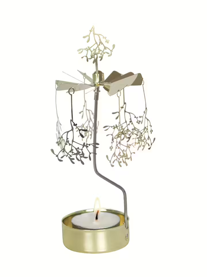 Änglaspel Mistletoe. Guld.