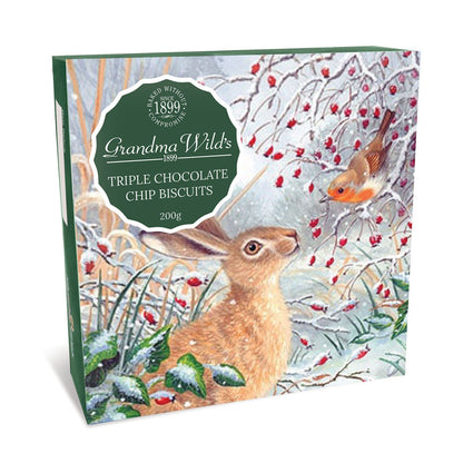 Grandma Wilds Kakor med triple chocolate chip,  Hare