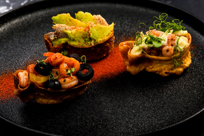 Plate It! Buñelos 2 rosetter "Under the sea"