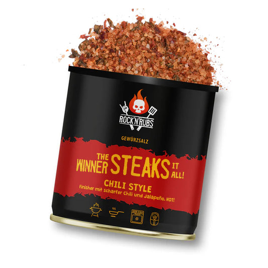 Winner Steaks it all, Chilli Style – Rock'n'Rubs